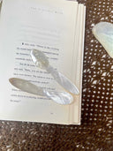 Yellow Butterfly Shell Squirrel Tail Spoon