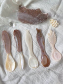 White Butterfly Shell Comet Spoon