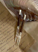Wooden Handle Shell Fruit Fork Set