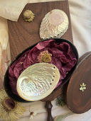 White Abalone Crystal Dish