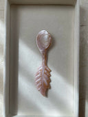 Pink Butterfly Shell Comet Spoon