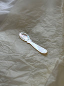 Yellow Butterfly Shell Squirrel Tail Spoon