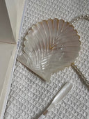 Yellow Butterfly Shell Mermaid Dish