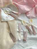 Pink Wave Shell Spoon