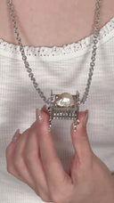 Pearl Cradle Necklace