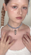 Fork & Spoon Ribbon Earrings