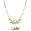 Swan Twins Necklace