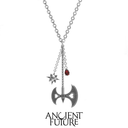 Heart Axe Mace Necklace