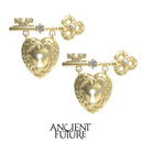 Hearted Lock Earrings