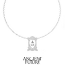 Carved Heart Frame Necklace