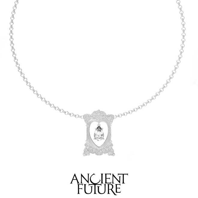 PROVERBS OF LOVE 24AW / Carved Heart Frame Necklace