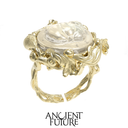 Apple Tree Button Ring