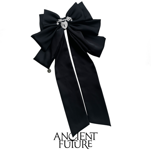 PROVERBS OF LOVE 24AW / Hearted Lock Ribbon Hair Clip