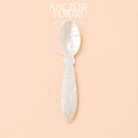 Yellow Butterfly Shell Squirrel Tail Spoon