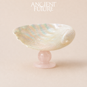 White Abalone Crystal Dish