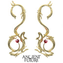 SPRING SPECIAL 2024/ FROLICKING DRAGON BEADS  LONG EARRINGS