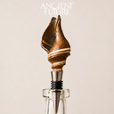 Black Turban Shell Bottle Stopper