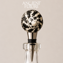 Black Turbo Shell Bottle Stopper