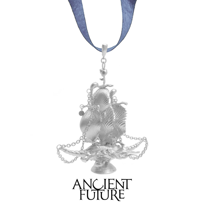 THE MIRAGE OF ABYSS 24SS / SHELL CORSAIR RIBBON NECKLACE