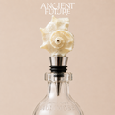 Silver Seahorse Shell Bottle Stopper