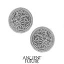 Botanic Button Earrings