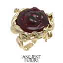 Apple Tree Button Ring