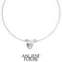 Mini Hearted Lock Necklace