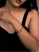 HUNTER 23SS / CRESCENT SWORD BRACELET WITH BLOODY DROP