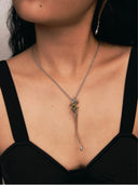 HUNTER 23SS / SARRACENIA NECKLACE WITH GEM