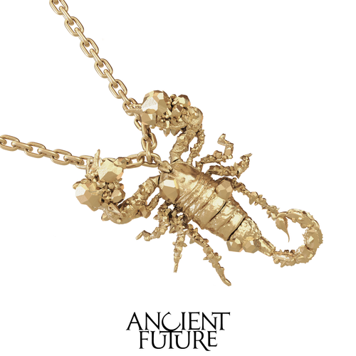 HUNTER 23SS / CRYSTALLIZED SCORPION NECKLACE