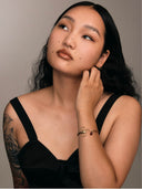 HUNTER 23SS / CRESCENT SWORD BRACELET WITH BLOODY DROP