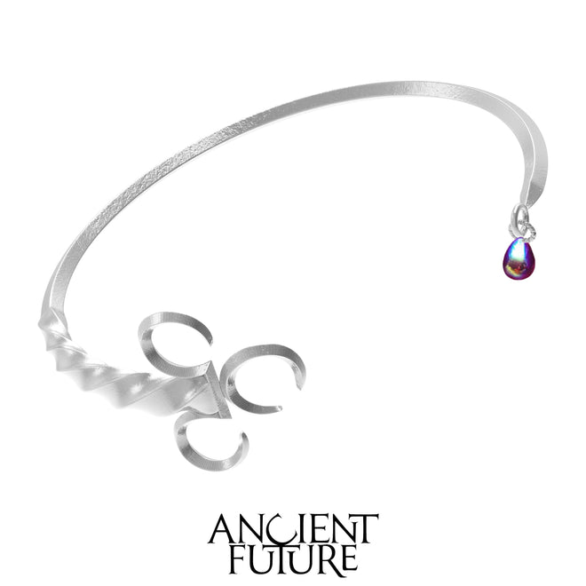 HUNTER 23SS / CRESCENT SWORD BRACELET WITH BLOODY DROP