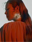 AQUINKA 22AW / CRESCENT EARRINGS