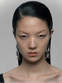 HUNTER 23SS / DOUBLE GRASS LIZARD EARRINGS