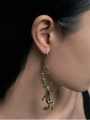 HUNTER 23SS / GRASS LIZARD EARRINGS
