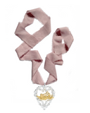 RABBIT 23AW / LUCKY RABBIT HEART NECKLACE (RIBBON)