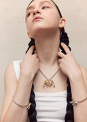 RABBIT 23AW / LUCKY RABBIT BACK TO BACK DANCE NECKLACE (CHAIN)