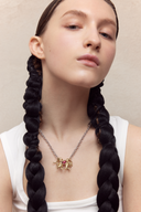  RABBIT 23AW / LUCKY RABBIT FACE TO FACE DANCE NECKLACE