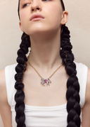  RABBIT 23AW / LUCKY RABBIT FACE TO FACE DANCE NECKLACE