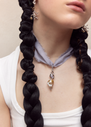 RABBIT 23AW / LUCKY RABBIT PEARL NECKLACE (RIBBON)