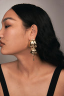 AQUINKA 22AW / DOUBLE HORSESHOE CRABS EARRINGS