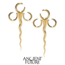 HUNTER 23SS / SNAKE SWORD EARRINGS