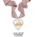 RABBIT 23AW / LUCKY RABBIT HEART NECKLACE (RIBBON)