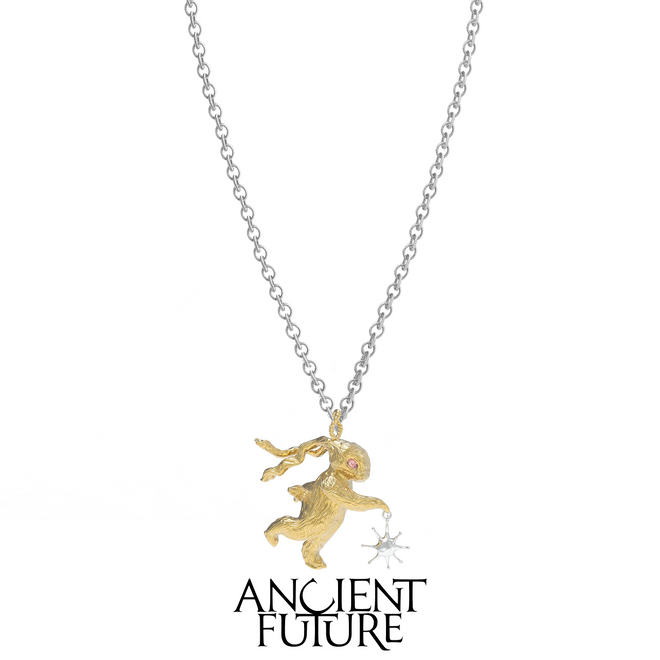 RABBIT 23AW / LUCKY RABBIT SOLO DANCE NECKLACE (CHAIN)
