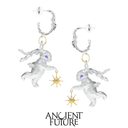RABBIT 23AW / LUCKY RABBIT SOLO DANCE EARRINGS (KNOT)